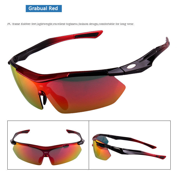 The Glasses Dust-proof and UV-proof sports sunglasses for outdoor